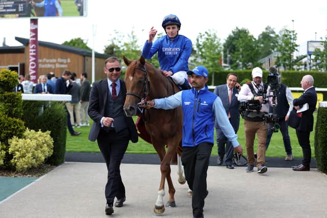 “His record is very good and he won the Lockinge well last time, so I’m looking forward to riding him again,” said his big-race pilot William Buick ahead of the British Champions Series event.
