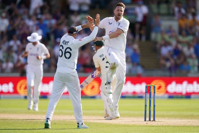 While Warner escaped the clutches of his nemesis Broad this time, he was out for 36 after nicking off to Ollie Robinson. But there was no keeping Broad out of the game as he kissed the outside edges of Marnus Labuschagne and Steve Smith, ranked respectively at one and two in the Test batting rankings.