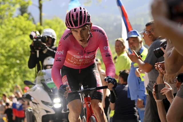 “But when the course is as hard as it is, on a flat road you can get followed and waste a lot of energy, but if you go for it uphill the person behind also has to work hard. I think the course being harder hopefully makes it easier to manage the fact I’m more watched.”