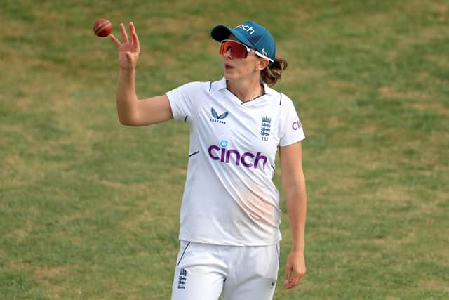 However, the latest round of treatment has flushed the infection out of her system and, while Cross has spent time on the sidelines, she bowled 18 overs in a warm-up against an Australia A side last week.