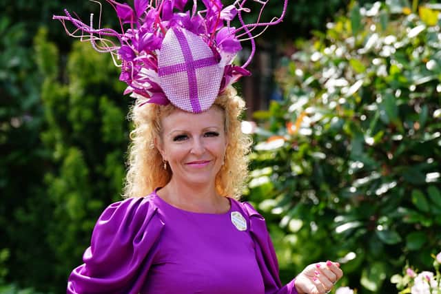 Royal Ascot is as much a social occasion as a sporting event and among those wearing outlandish hats was Ines Hernandez, an American GP who regularly travels to the UK to attend Royal Ascot with her family.