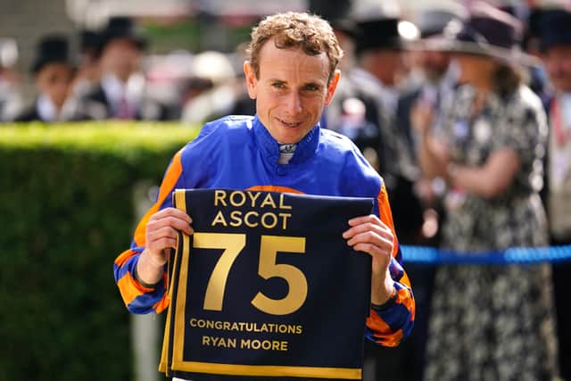 Just over an hour later it was Paddington, the Irish Guineas winner, who got the better of the winner of the Newmarket Guineas hero Chaldean and Dettori in the St James’s Palace Stakes that will go down in the history books.