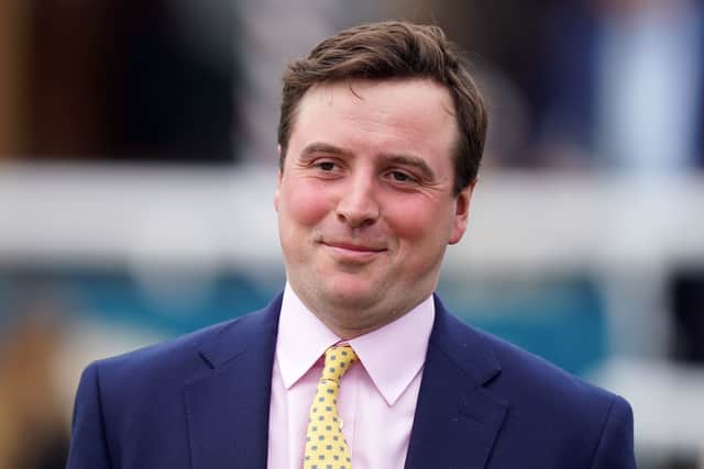“I’m looking forward to seeing how he gets on, he’s a bit of a stable legend so fingers crossed.”