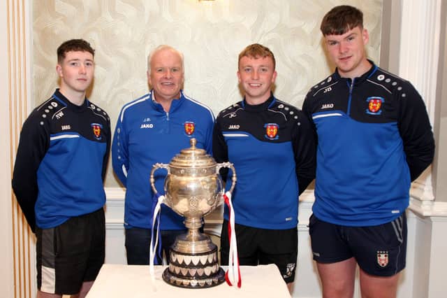 Birr Town members ahead of the Counties Cup final