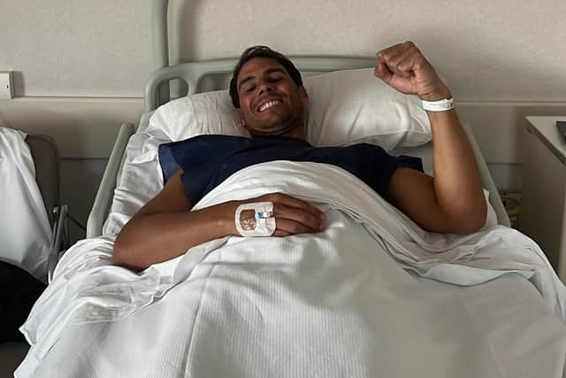 This latest timescale means Nadal is almost certainly out for the rest of the season but he could potentially make his return in Australia in January.