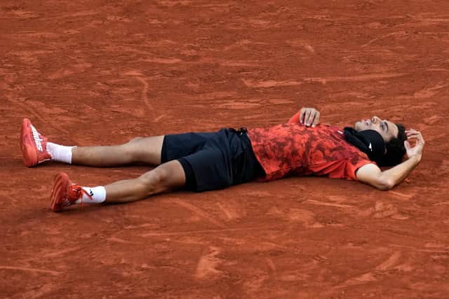 “Luckily I haven’t used too much unnecessary energy during the tournament so far,” he said. “I’m in the fourth round and I can play better, so it’s a good thing. But obviously the matches are going to get harder and harder from now so I have to step up also.”