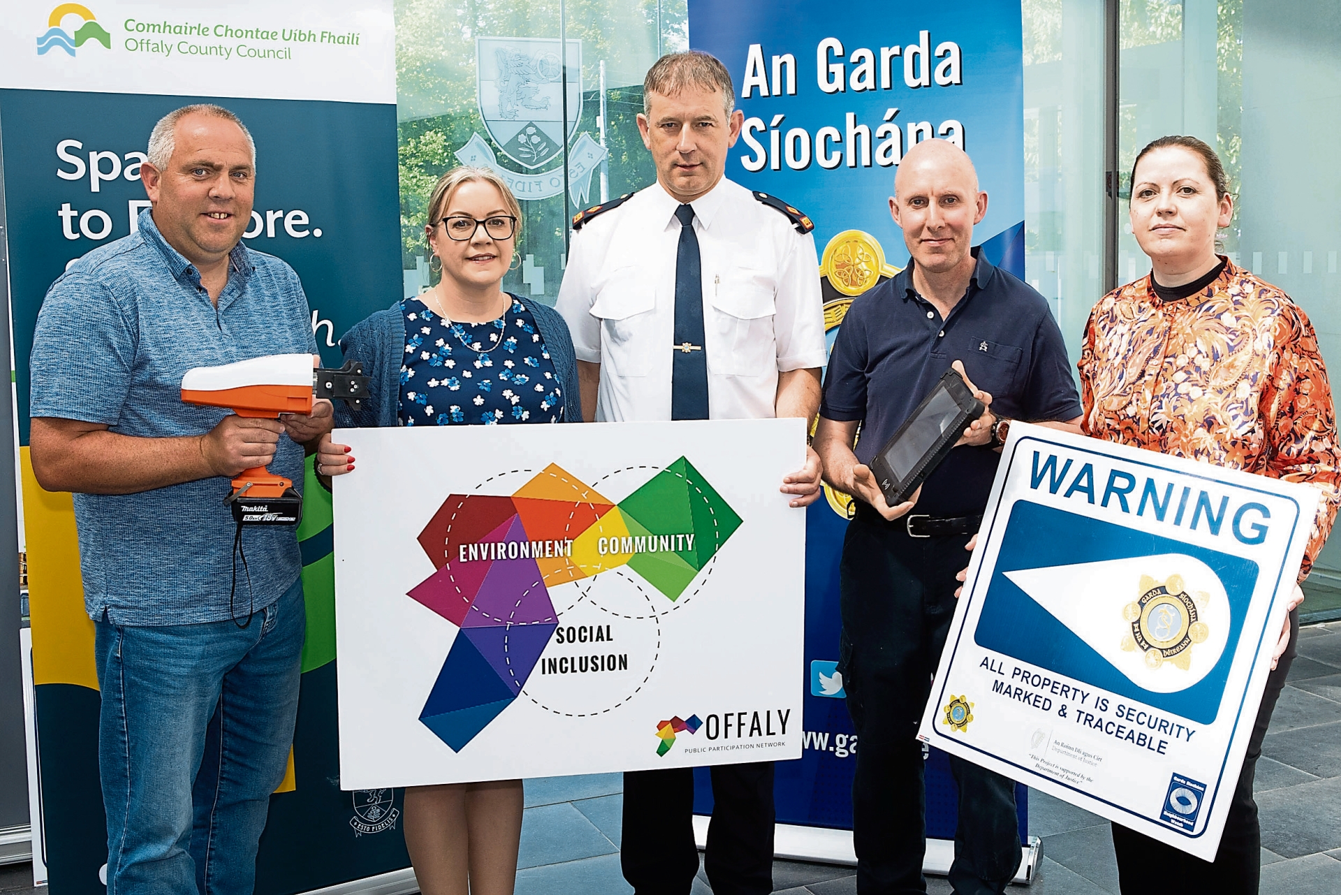 Crime prevention and community support initiative launched in Offaly