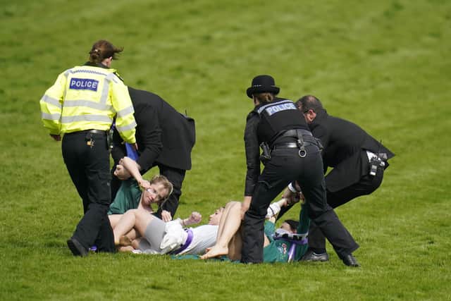 The injunction sought would prohibit individuals from entering onto the racetrack and carrying out other acts with the intention and/or effect of disrupting the races. Such acts include intentionally causing objects to enter the racetrack, entering the parade ring, entering and/or remaining on the horses’ route to the parade ring and to the racetrack without authorisation, and intentionally endangering any person at Epsom Downs Racecourse during the two-day Derby Festival.