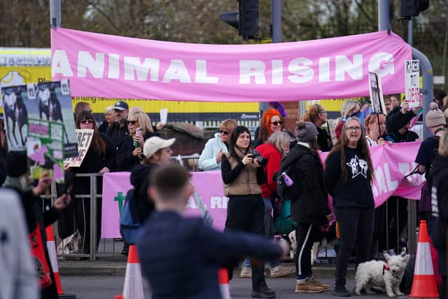 “However, Animal Rising have made it explicitly clear that they intend to breach security and access the track itself in an attempt to stop racing taking place and it is our duty and obligation to do everything we can to protect everyone’s safety and prevent a repeat of the illegal and reckless protests we saw at Aintree in April.
