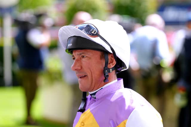 “I thought she was going to be fourth best the last two furlongs, but being on that tacky ground on the last couple of hundred yards up the hill caught her out. She’s a tough filly.”