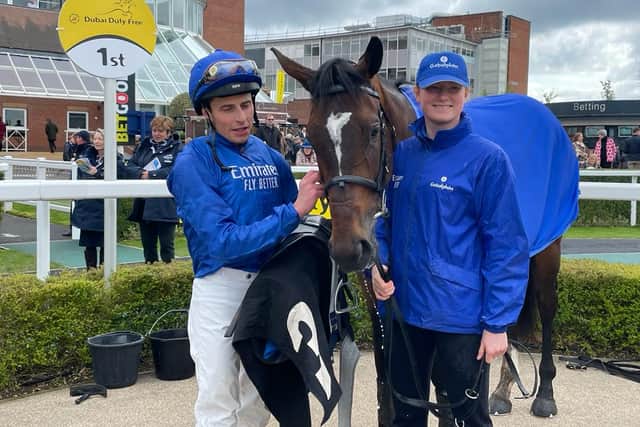 “I’d run him on good to soft but I wouldn’t run him on soft, so it’ll be dependent on which way things go this week.”