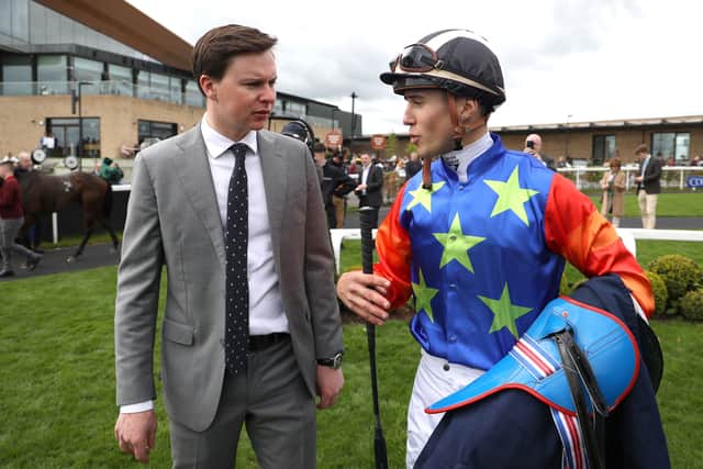 “She won very well here last time and it’s nice to see her back that up with another good performance today. She’s an exciting filly for the future.