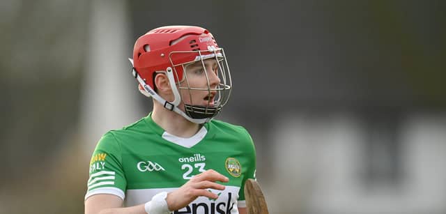 Sam Bourke, very solid in the Offaly defence
