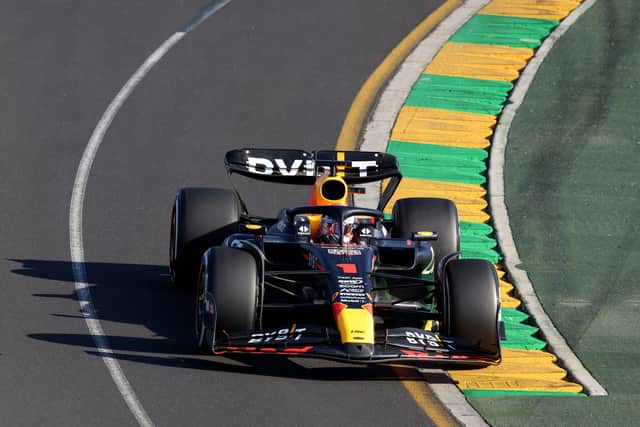 But the move backfired on Russell when the race was red-flagged, with debris from Albon’s accident all over the asphalt.