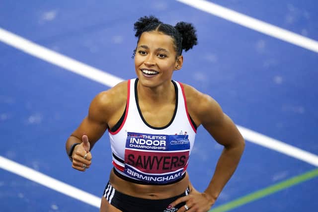 “It was catching up with me but I’m in a really good place now. I’m looking forward to building on that and running as fast as possible. See what else we can do.”