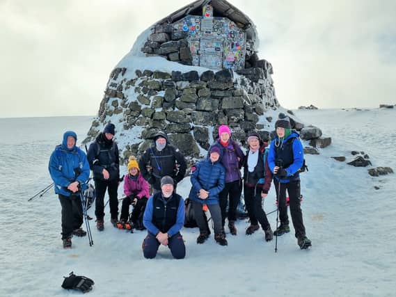 Roscrea Trailblazer members conquered Ben Nevis in Scotland recently
