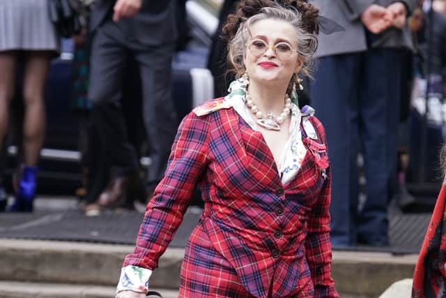 Rapper Stormzy was also in attendance in an all-black suit and shirt combination as was artist Tracey Emin who wore a dark-coloured long coat and tartan scarf.