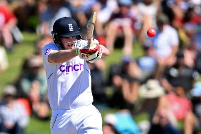 The arrival of Harry Brook was never going to slow things down and he promptly blazed a wonderful 37-ball half-century.