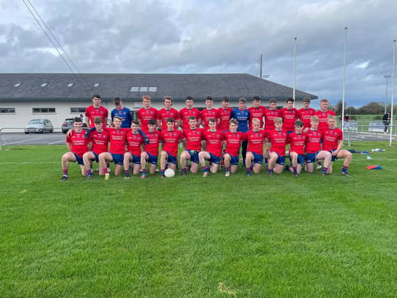 The Colaiste Choilm squad.