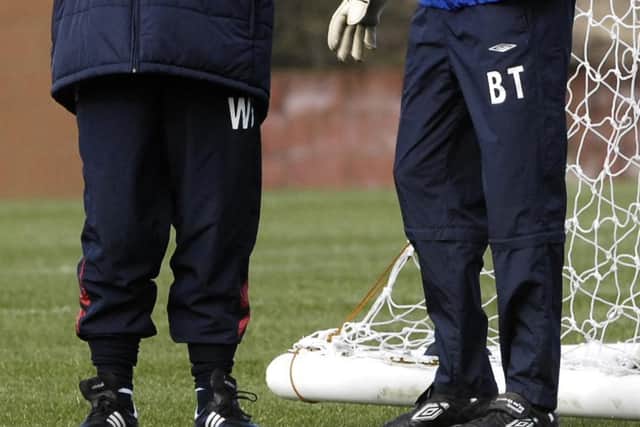 “Capped seven times for his country, he would move onto pastures new with Rangers in 1994 becoming the back-up keeper behind the late, great Andy Goram.”
