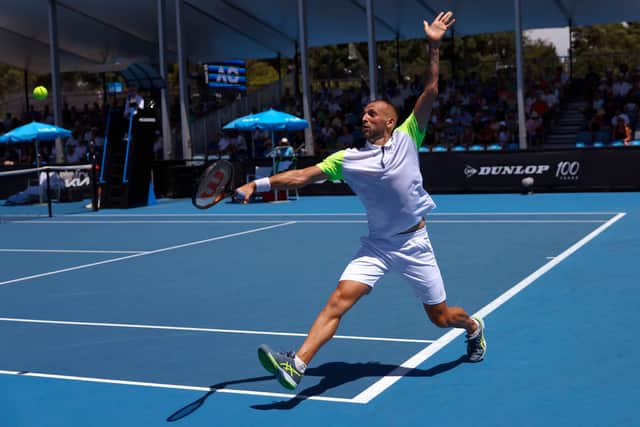 The 32-year-old Argentinian is ranked 91st and has never won a main-draw match in Melbourne so on paper this was a kind draw but Evans made a poor start, dropping serve in his opening game.