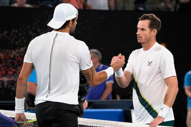 With the roof closed due to extreme heat, Murray was right on his game from the start and took full advantage of a sluggish opening from Berrettini, who made the Wimbledon final in 2021 and the semi-finals here last year and is known as one of the toughest competitors on tour.