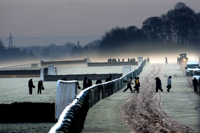 Haydock are also “50-50” to stage their Saturday fixture where the use of frost covers may not be enough to save the Peter Marsh Chase card.