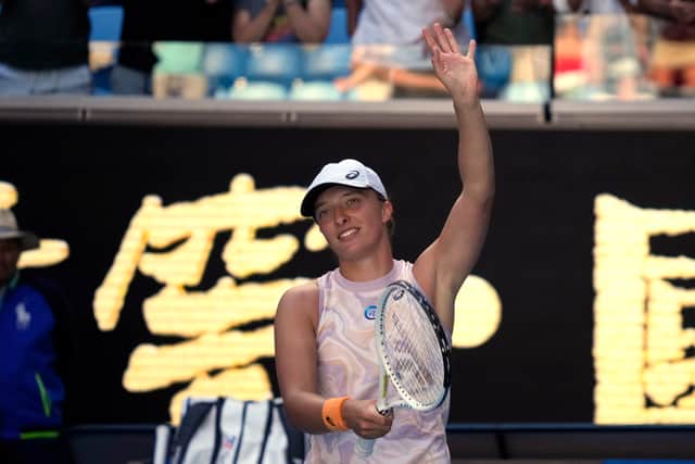 “I honestly don’t care because it wasn’t easy after Wimbledon with the scheduling, of course, and everything. But in the end I’m here to play tennis. I’m feeling good. So I’m super happy to get through to another match. Doesn’t matter which court I’m going to play.”