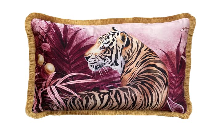 Bestley suggests looking at varying tones of pink-purple to suit your needs: “It will still maintain that fearless assertiveness.”