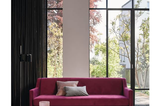 “Be brave with a rich magenta sofa and matching feature wall, guaranteed to create a statement in your living room,” suggests Francesca Hadland from Bridgman.