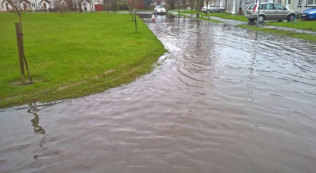 Flooding in Banagher in 2015
