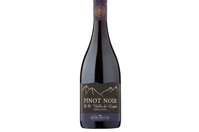5. Asda Extra Special Pinot Noir 2021, Leyda Valley, Chile, £7, Asda