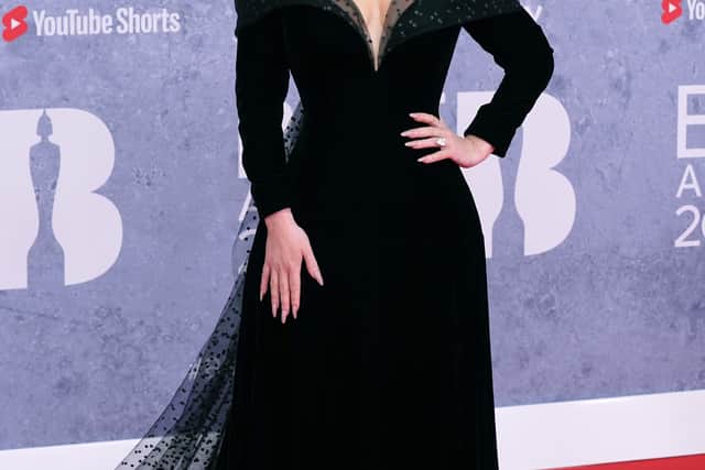1. Adele at the Brit Awards