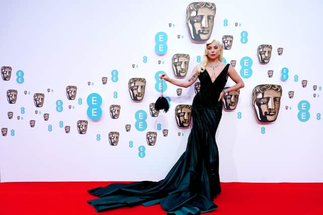 3. Lady Gaga at the Baftas