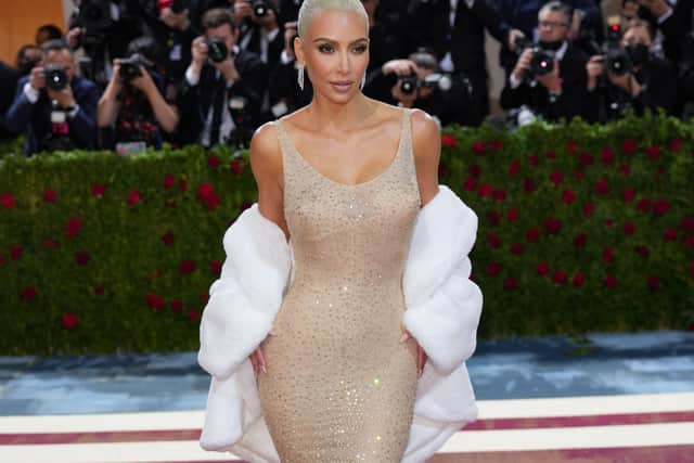 7. Kim Kardashian at the Met Gala