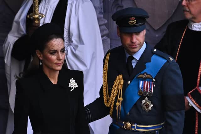3. At a service for the Queen