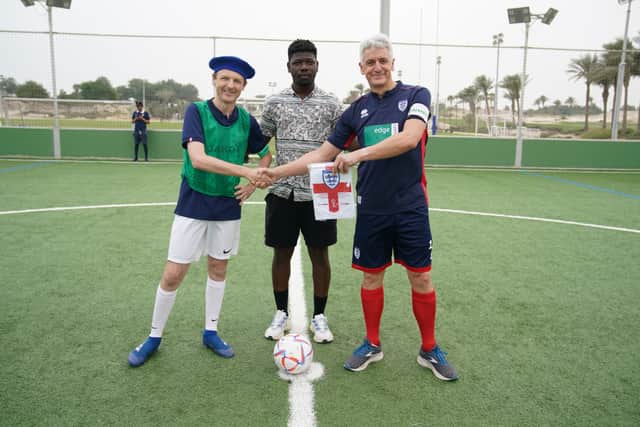 Mr Johnson said it had been a “World Cup of upsets”, adding: “For once I’m actually confident about England’s chances. We were in Russia last time around and there’s a good feeling about the team.