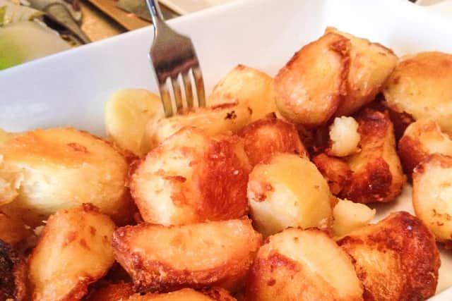 Potatoes:  Roast, baked or mashed spuds will provide a festive feast for lots of garden birds.