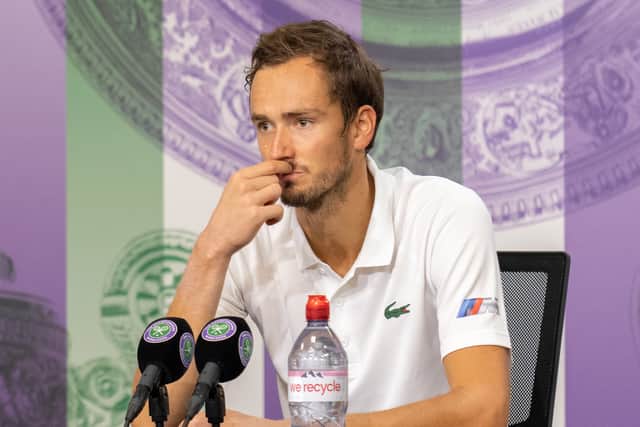 The All England Club also banned them from playing at Wimbledon, which was subsequently stripped of its ranking points by the ATP and the WTA.