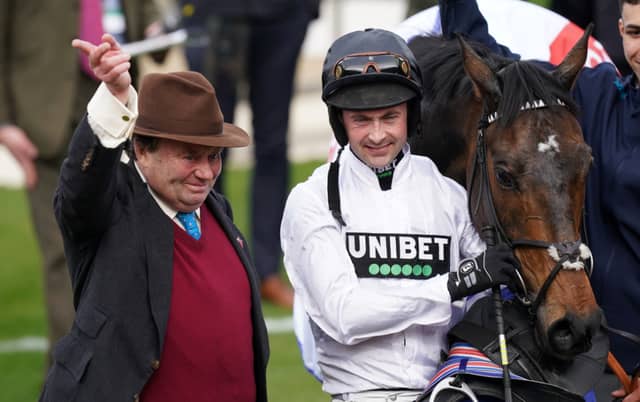 Nicky Henderson on Thursday said he “couldn’t rule out” a trip to Ireland with Constitution Hill.