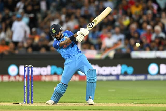 It was not entirely clear at the time, but that run lifted the tourists exactly to the DLS par. Heavy rain intervened immediately afterwards and no further action was possible, meaning the spoils were shared on the night and India walked away with a 1-0 series win.