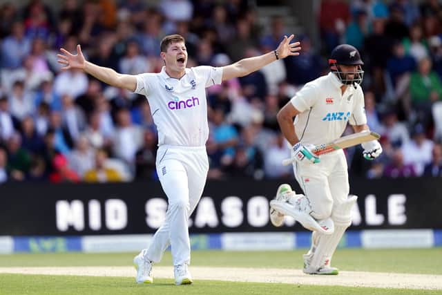 Potts enjoyed a superb start to his international career earlier this year, claiming 20 wickets in five Tests at the start of the summer, but found himself squeezed out of the team by Ollie Robinson’s return to fitness.