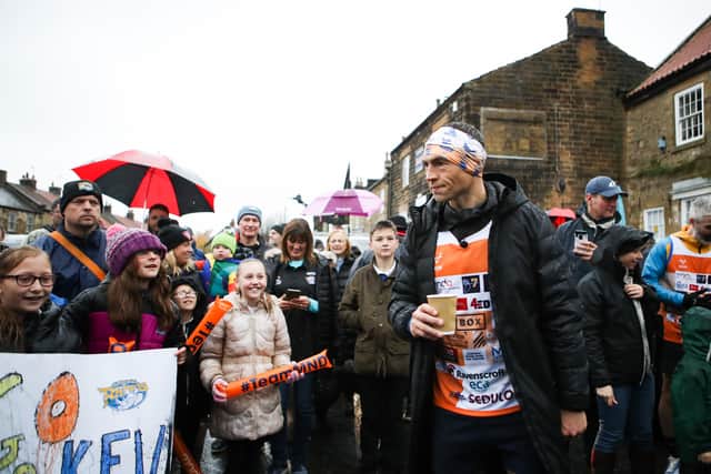 Following Thursday’s 41-mile leg from Stokesley to York, the running total of donations stood at just over £620,000.