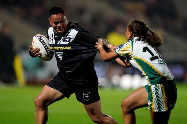 Brigginshaw acknowledged the threat posed by Hall and in particular Hufanga, a recent rugby union convert whose destructive power effectively ended England’s hopes of making a comeback in the second half of the Kiwis’ 20-6 semi-final win in York.