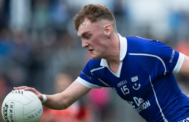 Christopher Kenny had an excellent game for Ballycommon.