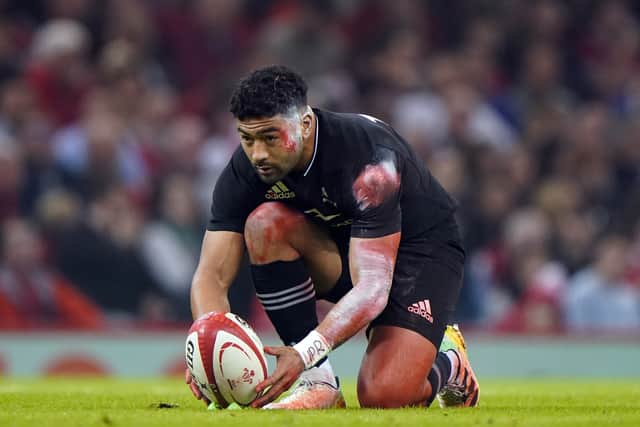 New Zealand settled quickly under the stadium’s closed roof, and Mo’unga kicked them into a fourth-minute lead through a 40-metre penalty.