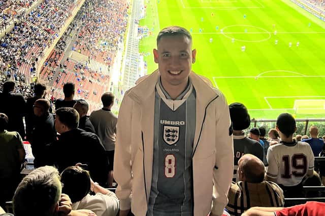 Jack Adcock, 25, who lives in Bolton, will be staying on a cruise ship docked in Doha and has tickets secured for England’s games with USA and Wales.