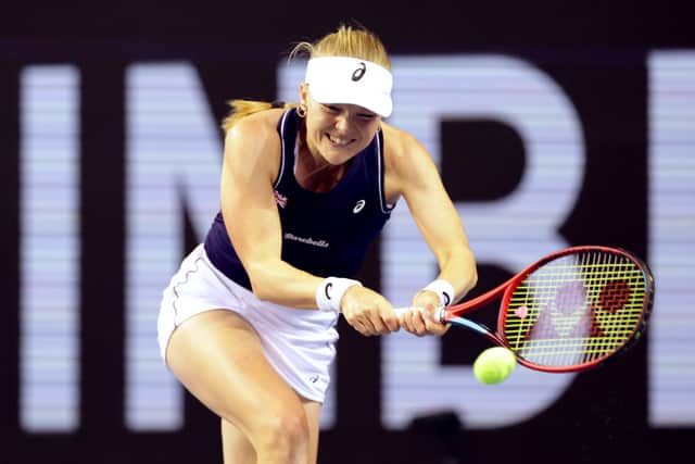 They spoke with confidence on Monday about their chances of using home advantage to spring a surprise but Boulter’s 4-6 6-3 6-2 loss to the feisty Yulia Putintseva was a big blow and Dart was beaten 6-1 6-4 by Wimbledon champion Elena Rybakina.