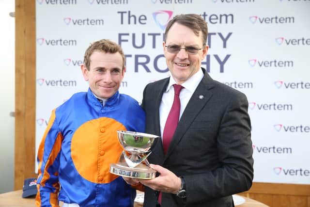 A massive factor in O’Brien’s success is that he knows the families he is dealing with, and Auguste Rodin’s dam finished second in the Guineas and the Oaks.