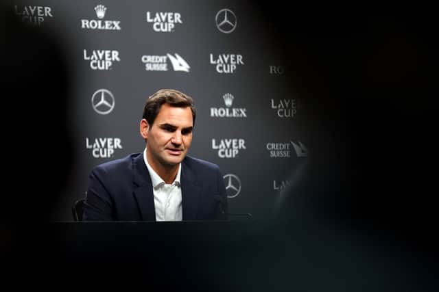 Federer revealed he could have announced his retirement earlier but waited to return to London, the scene of many of his most famous triumphs, not least his eight Wimbledon titles.